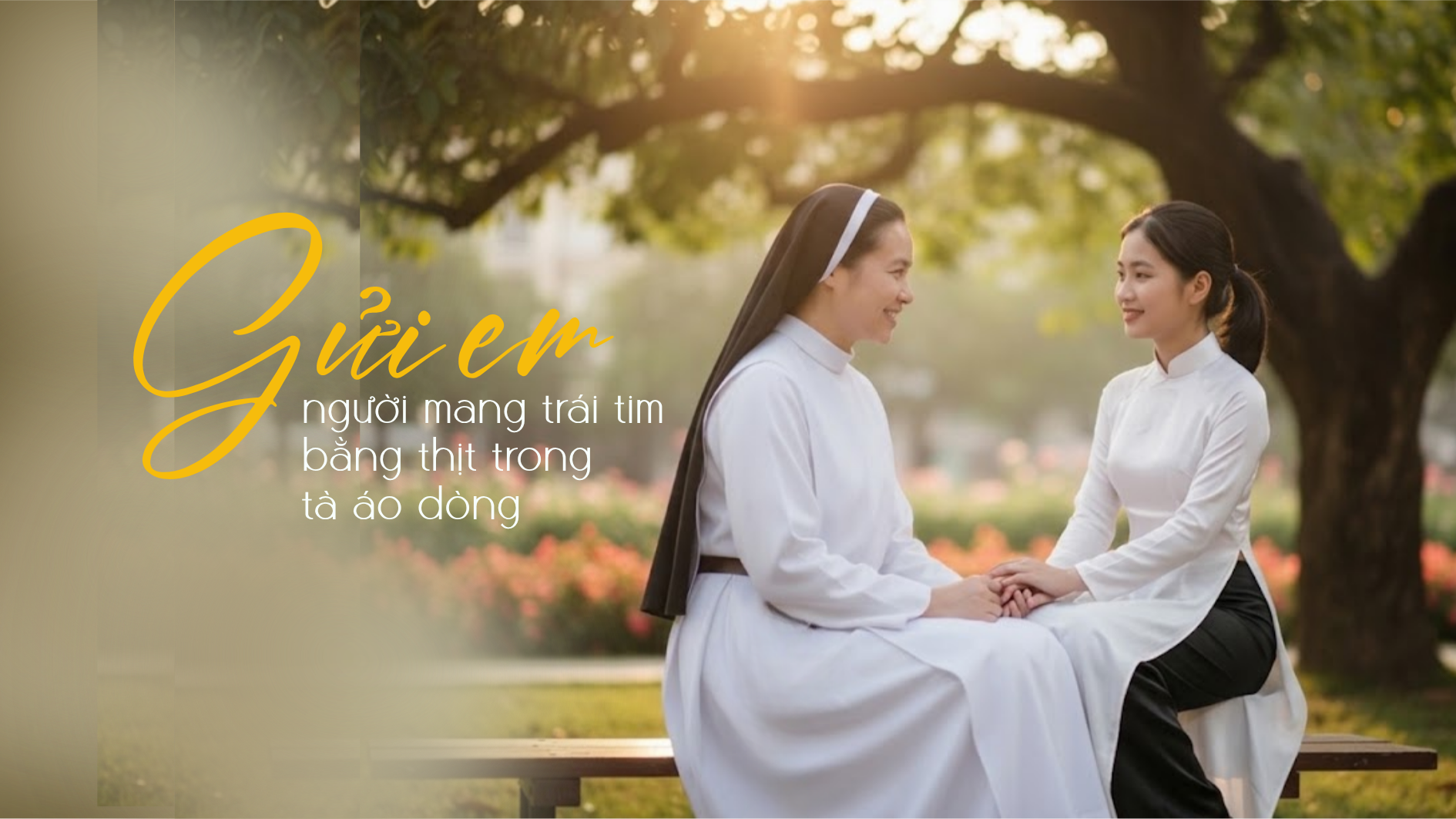 Gửi em, người mang trái tim bằng thịt bên trong tà áo dòng